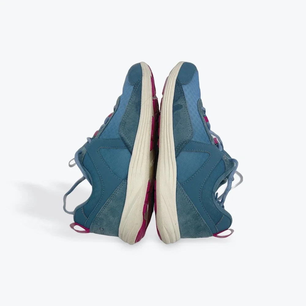 Vionic‎ Chance Walking Shoes Blue Mesh Suede Comfort Athletic Sneakers Womens